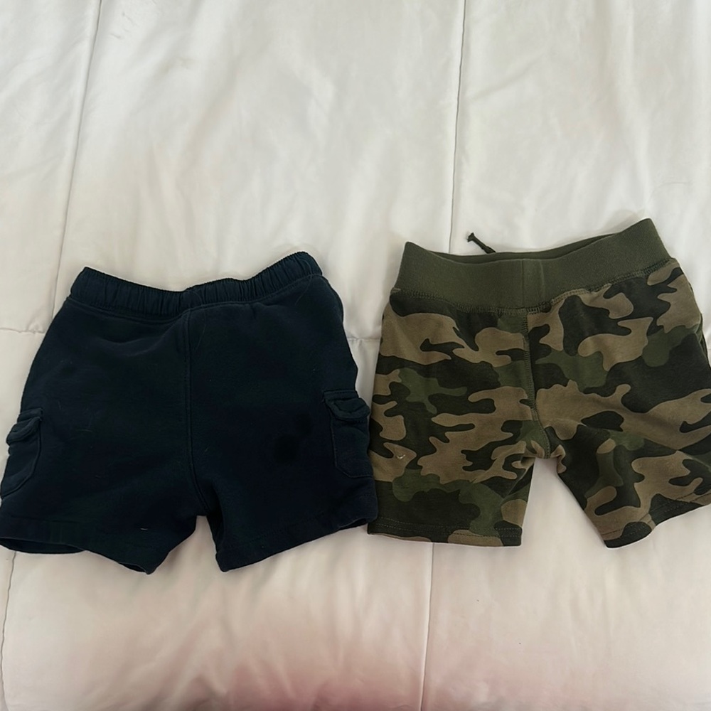 Kids Camouflage and Black Shorts Set - Picture 6 of 6
